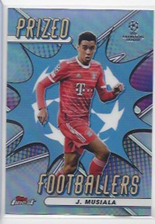2022-23 TOPPS FINEST UCL PRIZED FOOTBALLERS REFRACTOR PICK CHOOSE MESSI RONALDO+