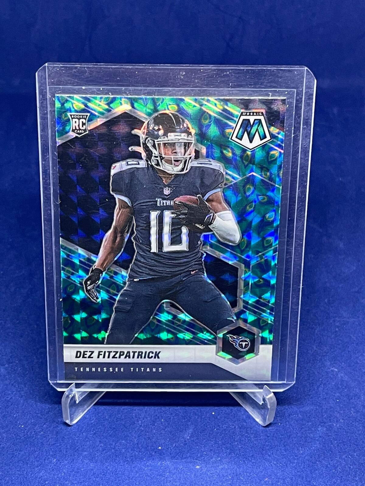 DEZ PATRICK 2021 PANINI MOSAIC PEACOCK PRIZM SSP ROOKIE RC #336