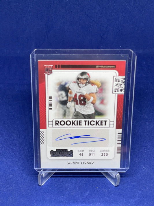 GRANT STUARD 2021 PANINI CONTENDERS ROOKIE TICKET AUTO RC #297