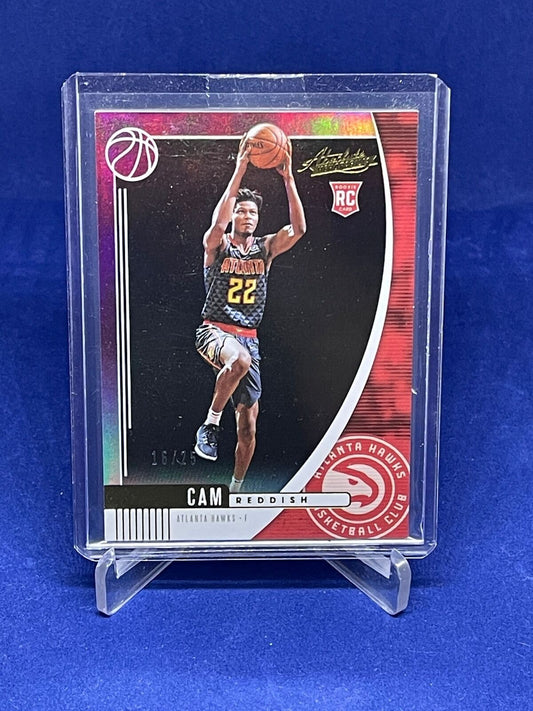 CAM REDDISH 2019-20 PANINI ABSOLUTE XRC PURPLE ROOKIE RC #D 16/25