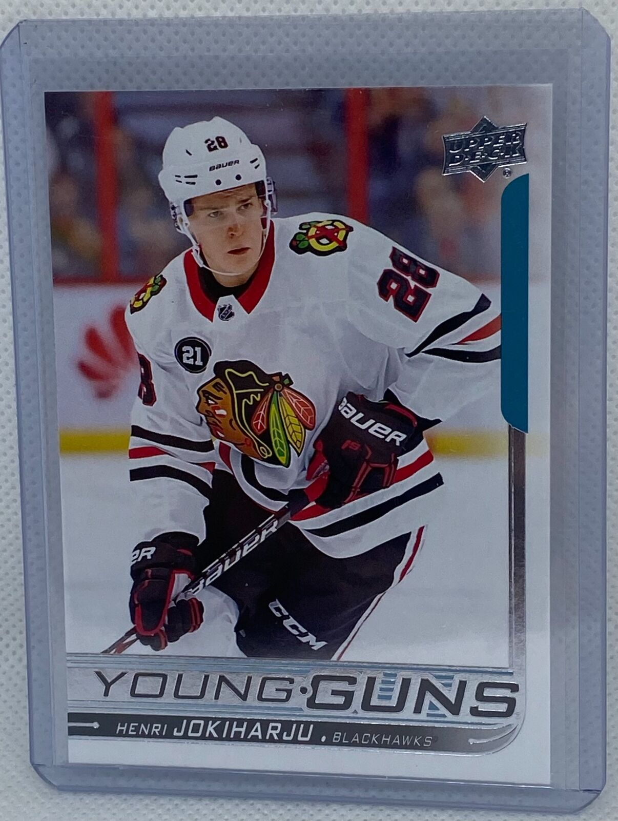 HENRI JOKIHARJU 2018-19 UPPER DECK SERIES 1 YOUNG GUNS RC #230