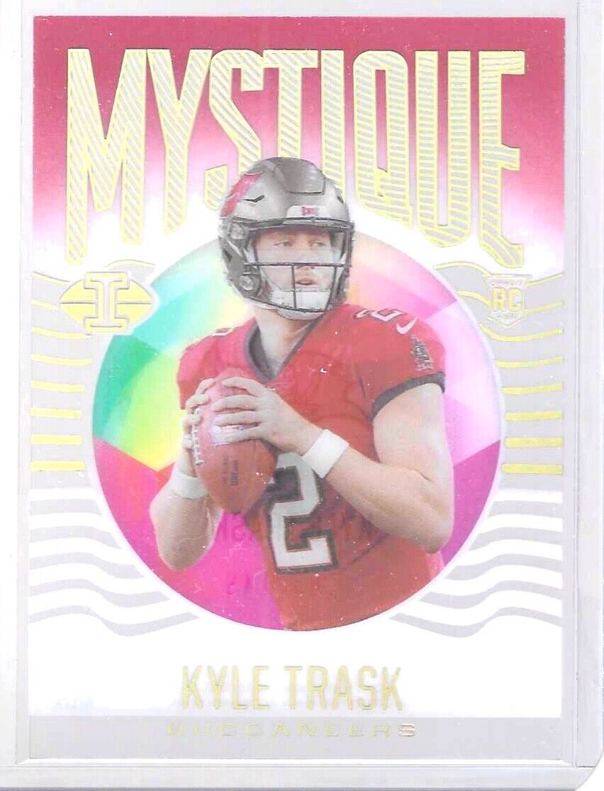 KYLE TRASK 2021 PANINI ILLUSIONS RED ACETATE MYSTIQUE ROOKIE RC #D 105/149