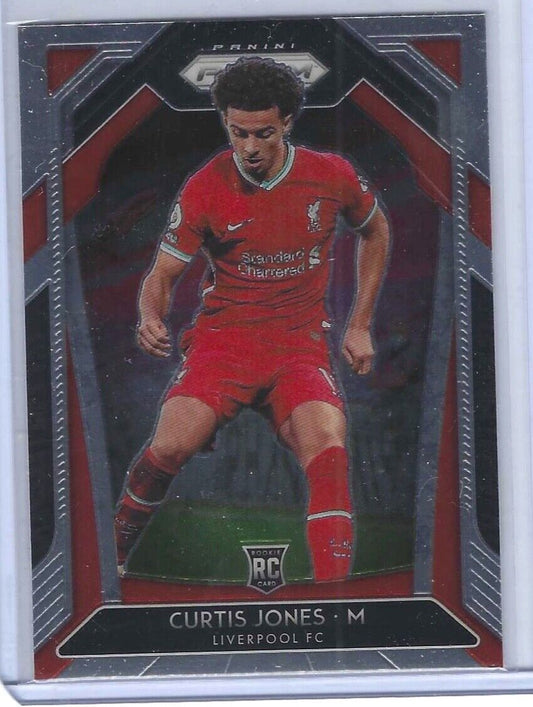 CURTIS JONES 2020-21 PANINI PRIZM EPL ROOKIE RC #249