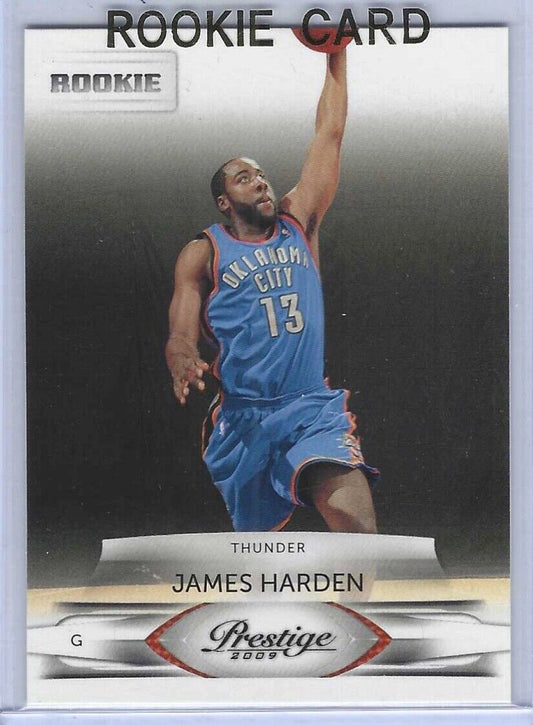 JAMES HARDEN 2009-10 PANINI PRESTIGE ROOKIE RC #153