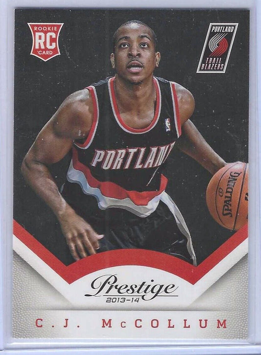CJ MCCOLLUM 2013 PANINI PRESTIGE ROOKIE RC #170