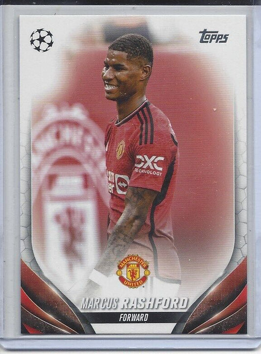 MARCUS RASHFORD 2023-24 TOPPS CLUB COMPETITIONS PHOTO VARIATION SP SHORT PRINT