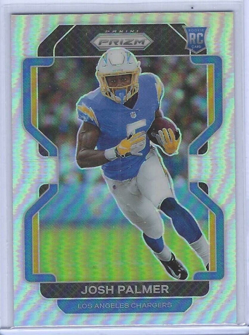 JOSH PALMER 2021 PANINI PRIZM SILVER PRIZM ROOKIE RC #359