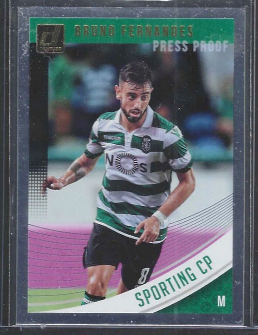 BRUNO FERNANDES 2018-19 PANINI DONRUSS SILVER FOIL PRESS PROOF #59
