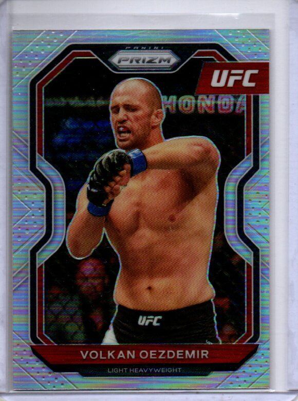 VOLKAN OEZDEMIR 2021 PANINI PRIZM UFC SILVER PRIZM #63