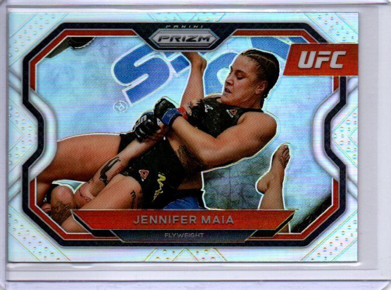 JENNIFER MAIA 2021 PANINI PRIZM UFC SILVER PRIZM #150