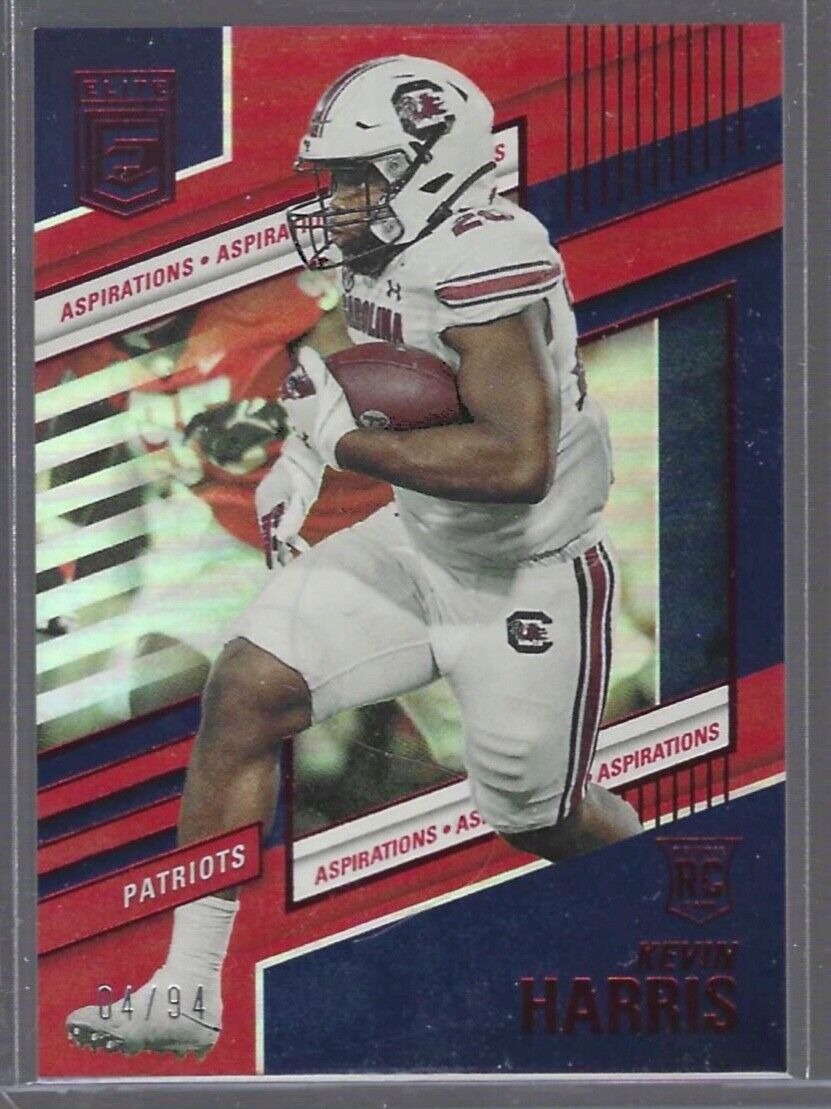 KEVIN HARRIS 2022 PANINI DONRUSS ELITE ASPIRATIONS RED ROOKIE RC #D 04/94