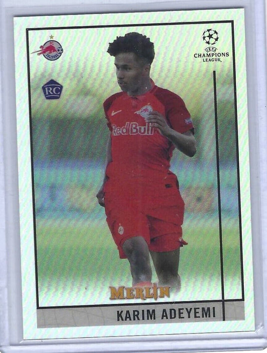 KARIM ADEYEMI 2020-21 TOPPS MERLIN SILVER REFRACTOR ROOKIE RC #35