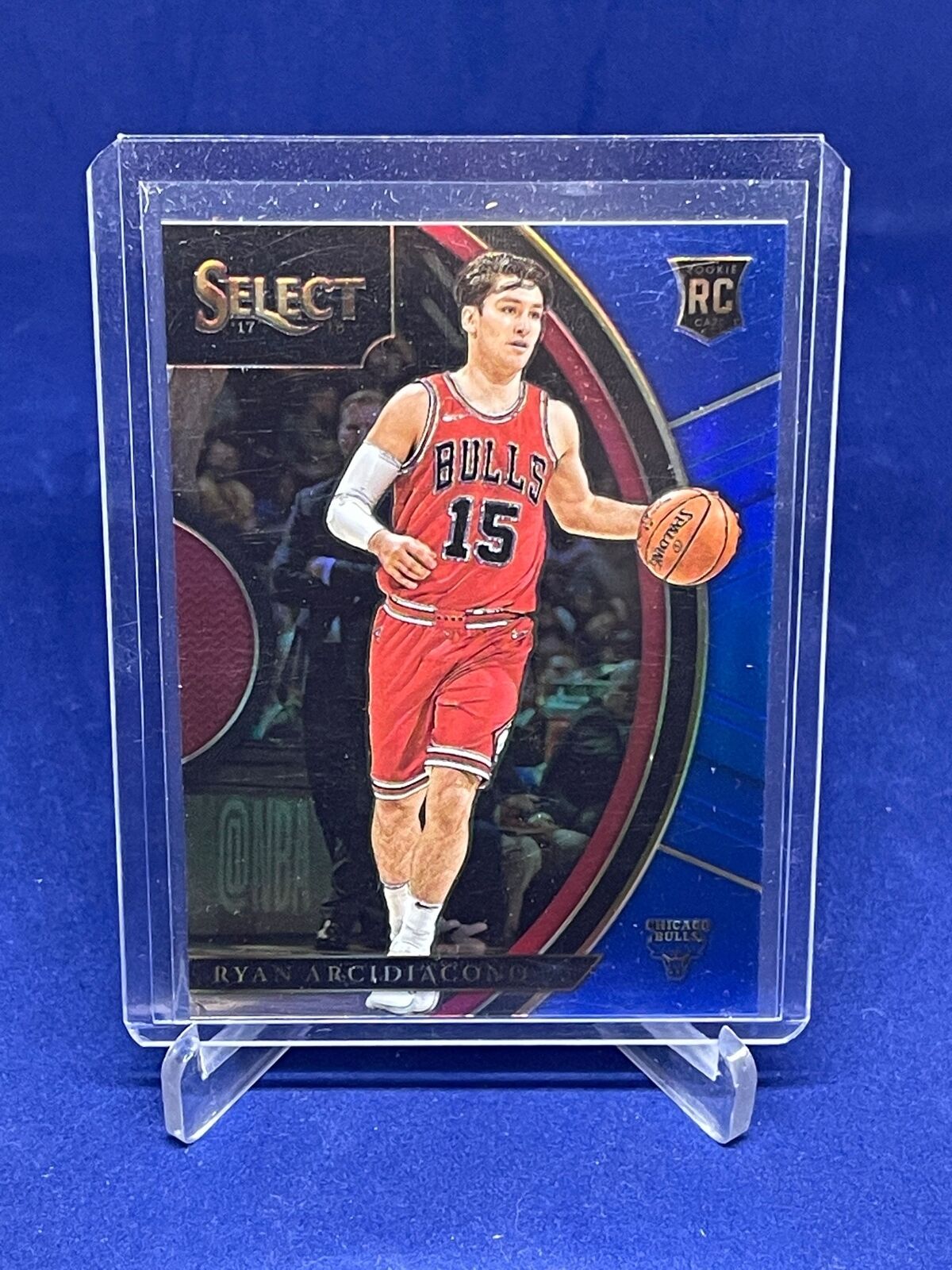 RYAN ARCIDIACONO 2017-18 PANINI SELECT CONCOURSE BLUE PRIZM ROOKIE RC #D 298/299