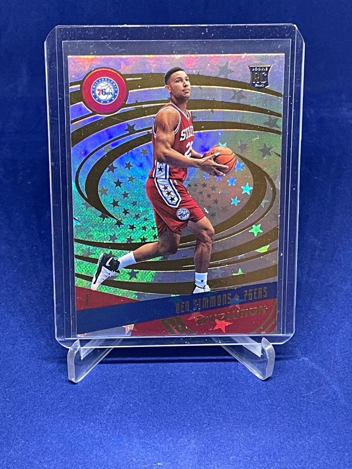 BEN SIMMONS 2016-17 PANINI REVOLUTION ASTRO ROOKIE RC #143