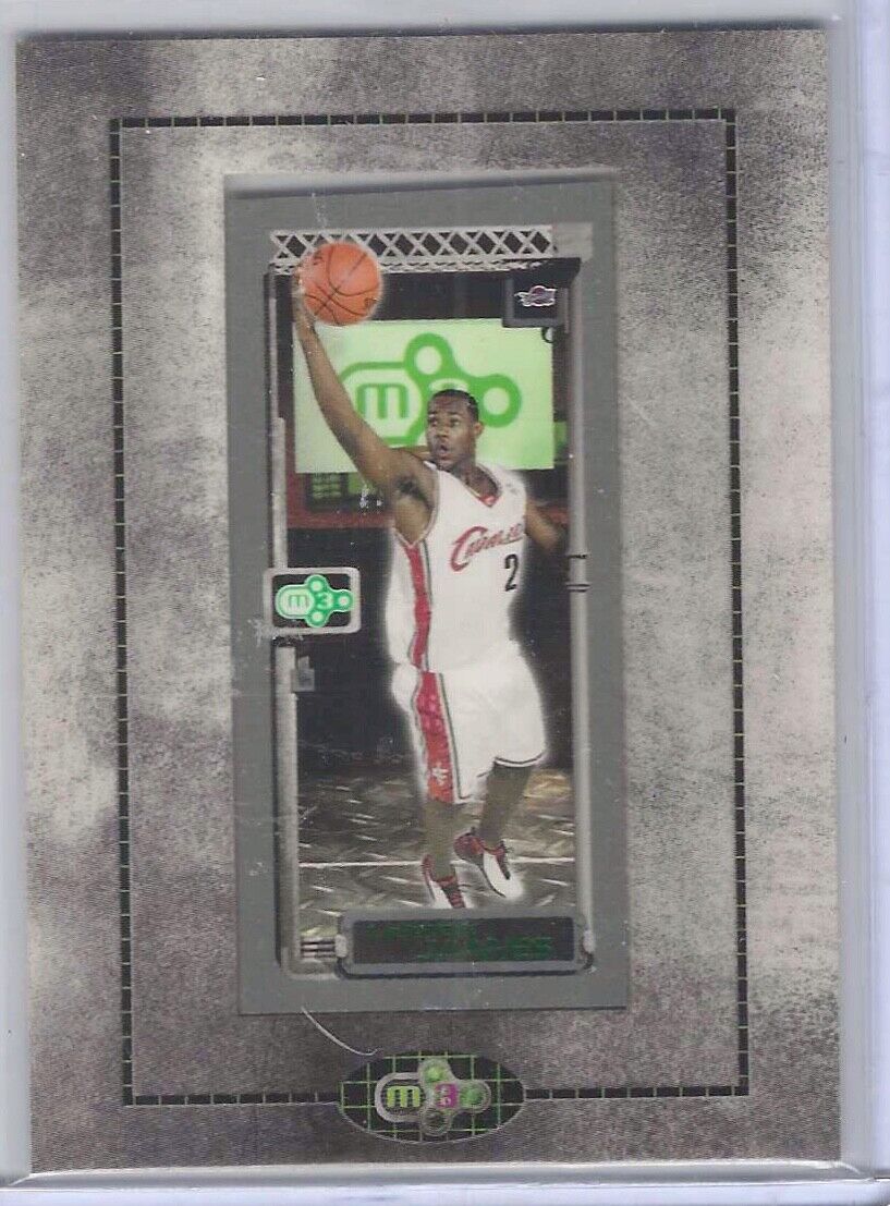 LEBRON JAMES 2003-04 TOPPS MATRIX PORTRAIT FRAMED RARE ROOKIE RC #111