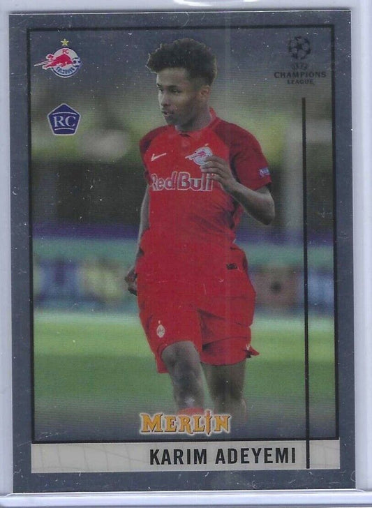 KARIM ADEYEMI 2020-21 TOPPS MERLIN ROOKIE RC #35