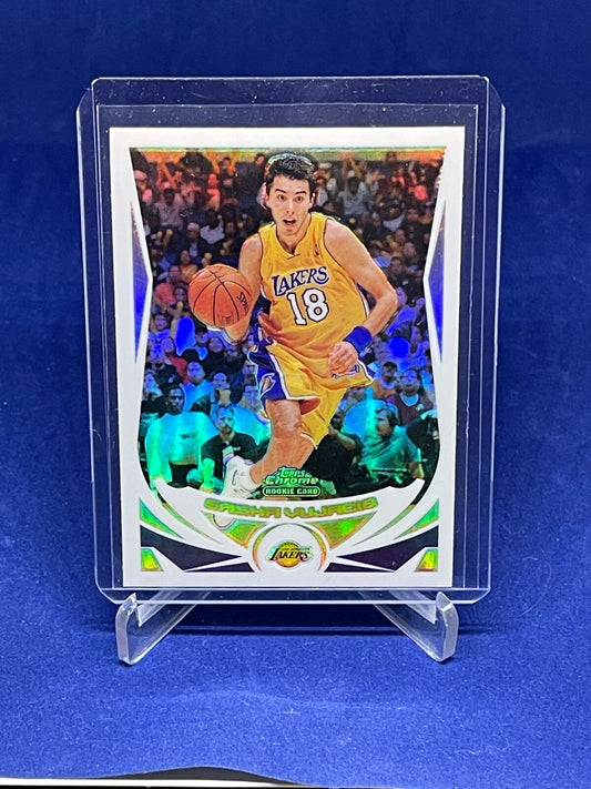 SASHA VUJACIC 2004-05 TOPPS CHROME REFRACTOR ROOKIE RC #192