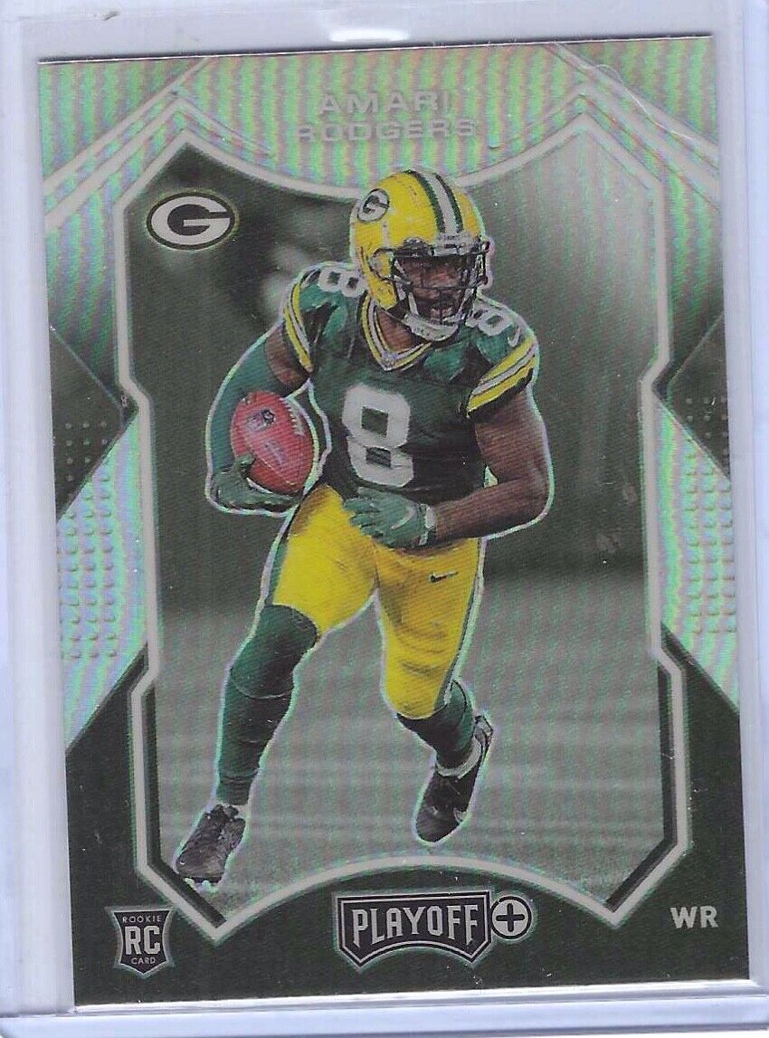 AMARI RODGERS 2021 PANINI PLAYOFF PLAYOFF+ PLUS SILVER PRIZM ROOKIE RC #278
