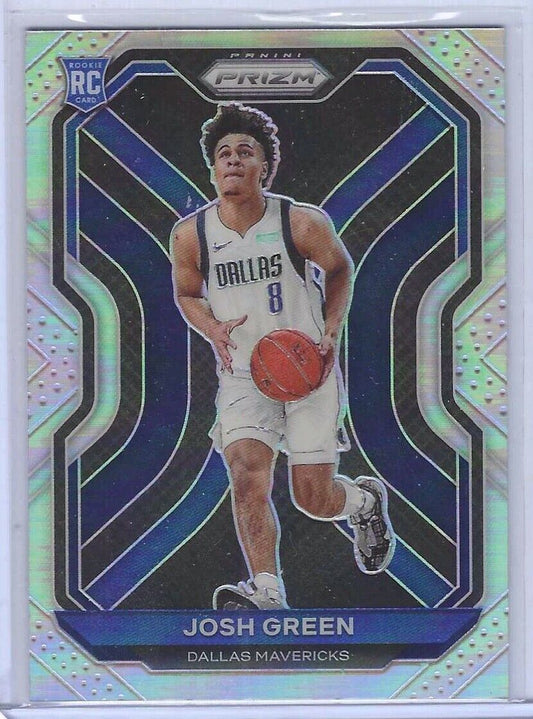 JOSH GREEN 2020-21 PANINI PRIZM SILVER PRIZM ROOKIE RC #274