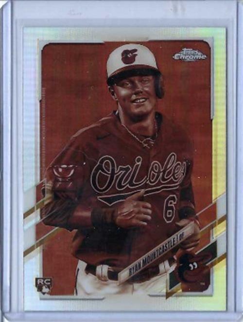 RYAN MOUNTCASTLE 2021 TOPPS CHROME SEPIA REFRACTOR RC #63