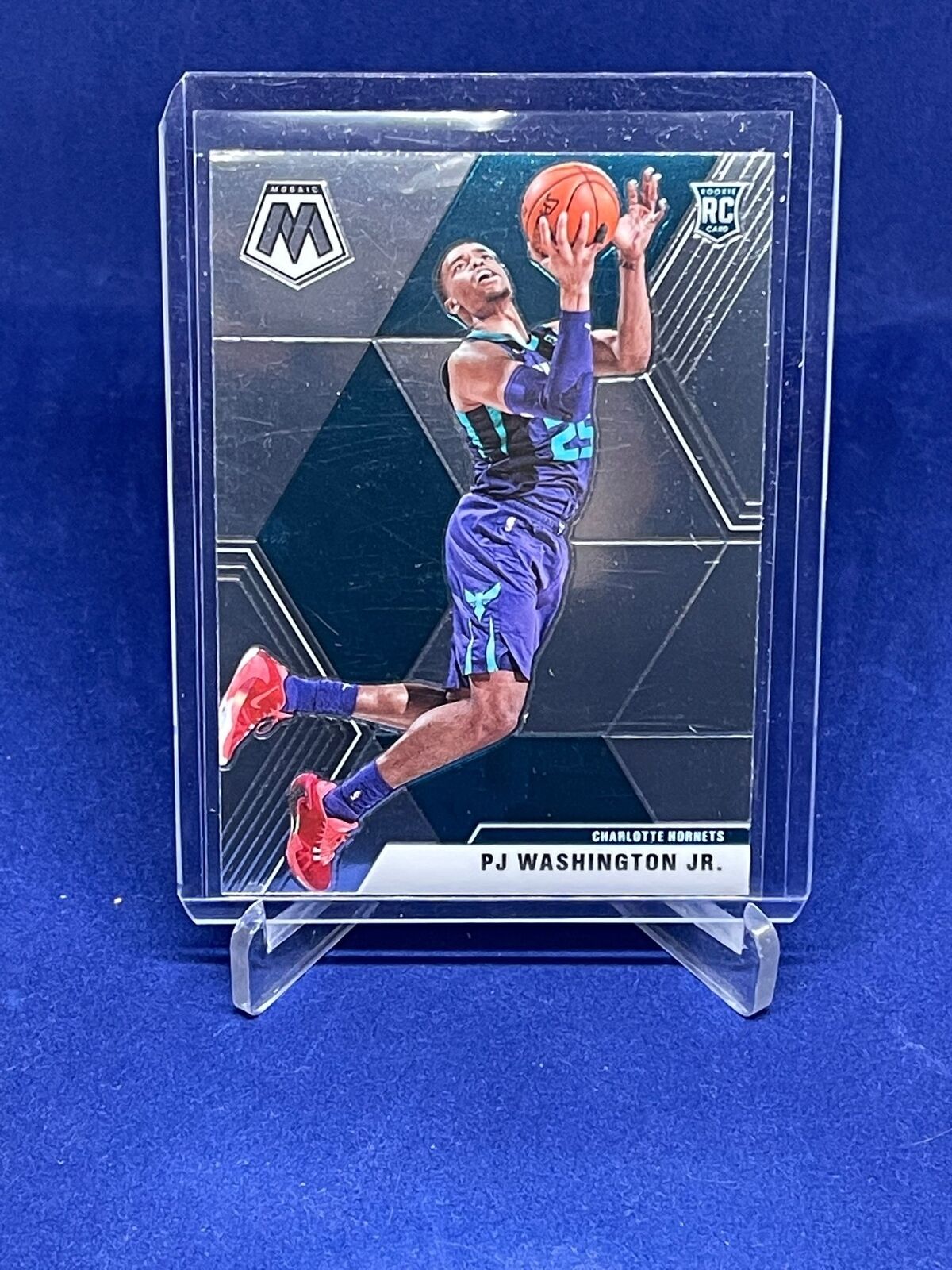 PJ WASHINGTON JR 2019-20 PANINI MOSAIC SP PHOTO VARIATION ROOKIE RC #213