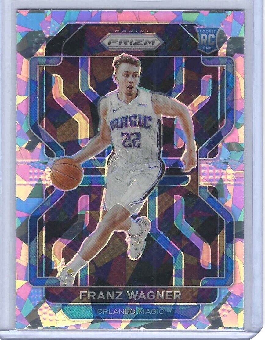 FRANZ WAGNER 2021-22 PANINI PRIZM SILVER CRACKED ICE PRIZM ROOKIE RC #310