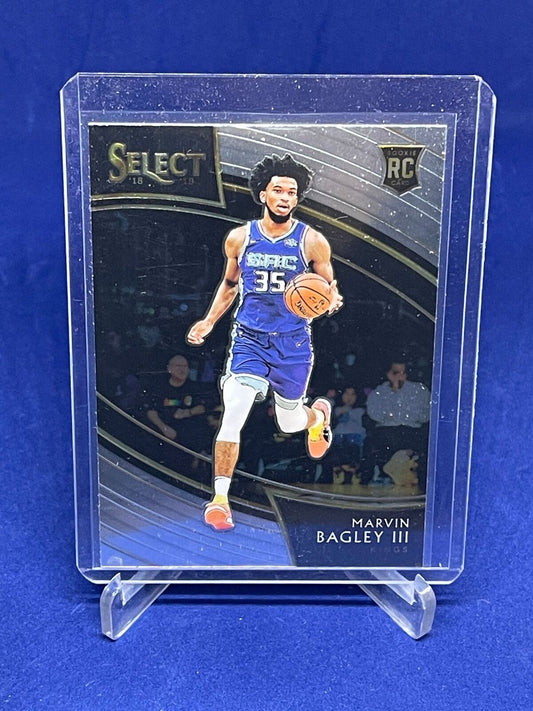 MARVIN BAGLEY III 2018-19 PANINI SELECT COURTSIDE ROOKIE RC SP #219