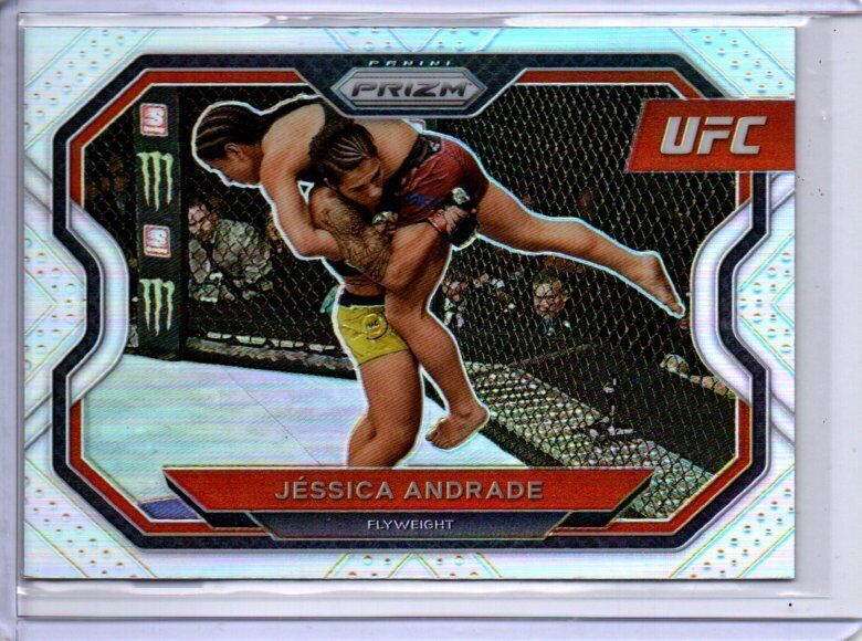 JESSICA ANDRADE 2021 PANINI PRIZM UFC SILVER PRIZM #199