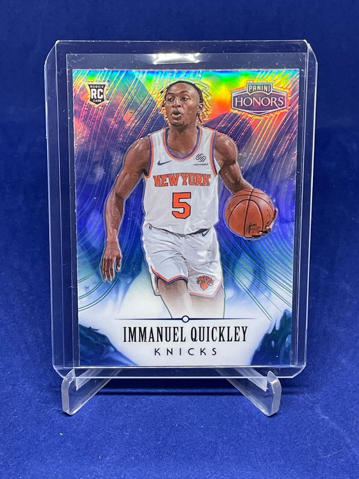 IMMANUEL QUICKLEY 2020-21 PANINI CHRONICLES HONORS SILVER PRIZM ROOKIE RC #583
