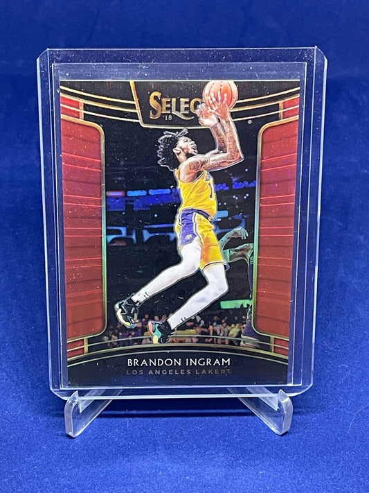 BRANDON INGRAM 2018-19 PANINI SELECT CONCOURSE RED PRIZM #D 89/199