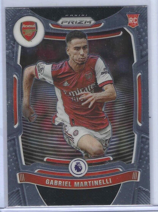GABRIEL MARTINELLI 2021-22 PANINI PRIZM EPL ROOKIE RC #203