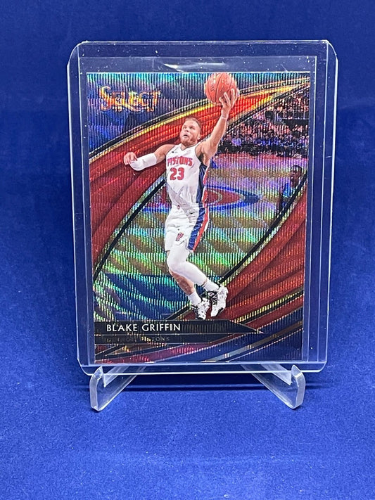 BLAKE GRIFFIN 2019-20 PANINI SELECT COURTSIDE RED WAVE PRIZM SP #250