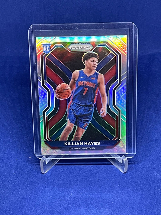 KILLIAN HAYES 2020-21 PANINI PRIZM SILVER PRIZM ROOKIE RC #270