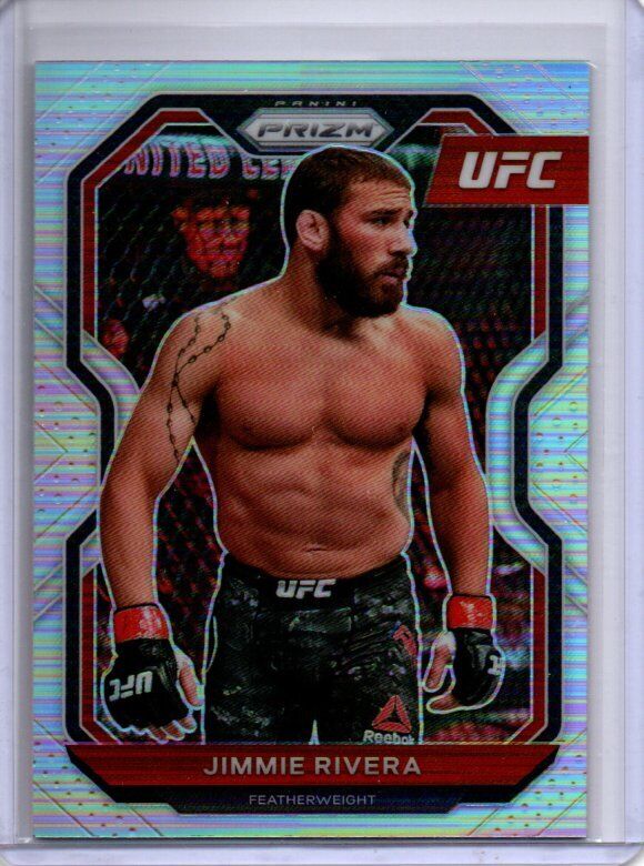 JIMMIE RIVERA 2021 PANINI PRIZM UFC SILVER PRIZM #74