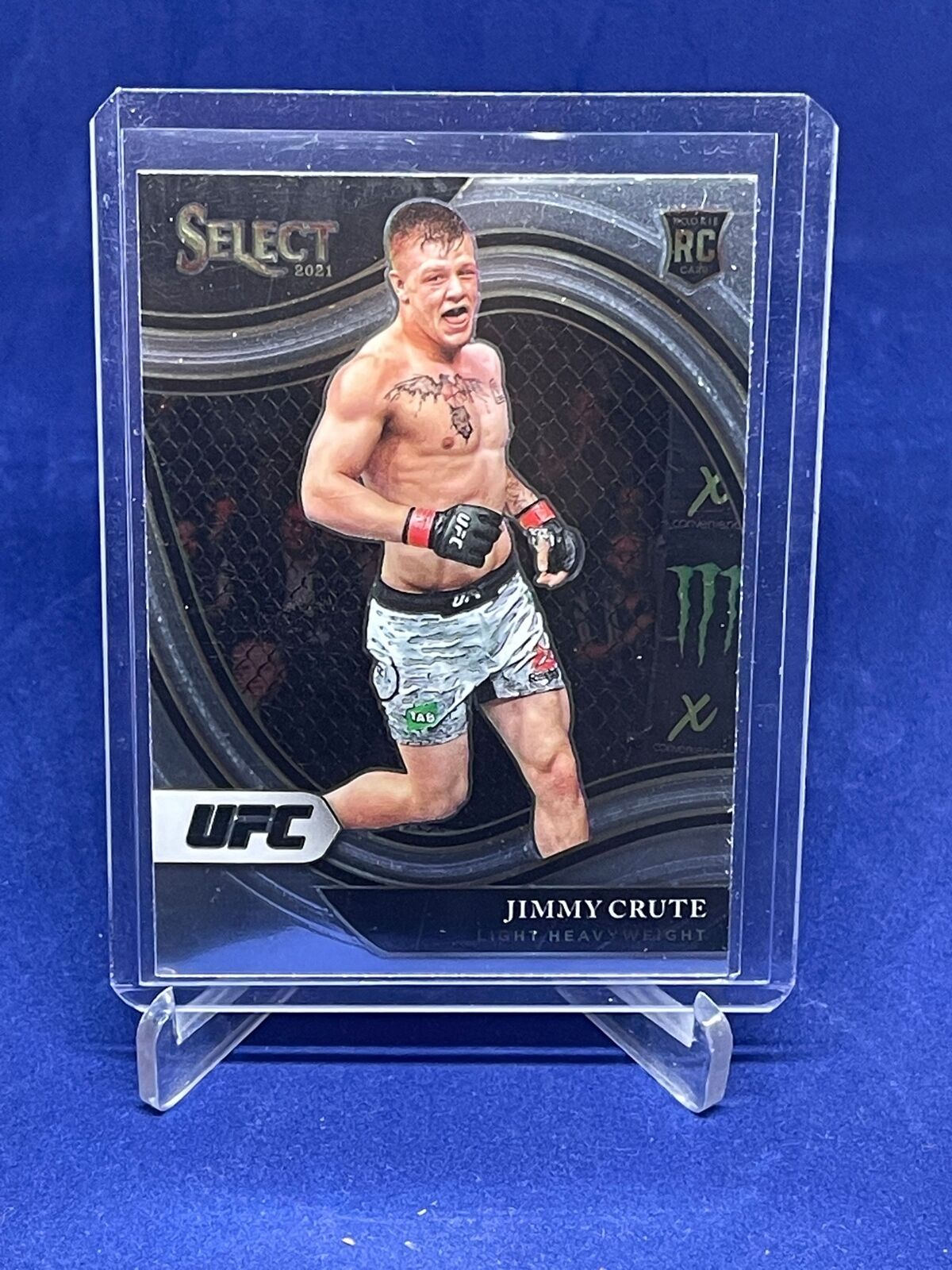 JIMMY CRUTE 2021 PANINI SELECT UFC OCTAGONSIDE ROOKIE RC SP #251