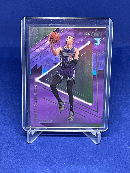 TYRESE HALIBURTON 2020-21 PANINI RECON ROOKIE RC #40
