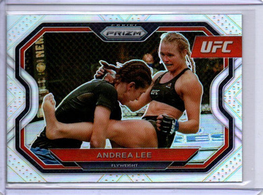 ANDREA LEE 2021 PANINI PRIZM UFC SILVER PRIZM #172
