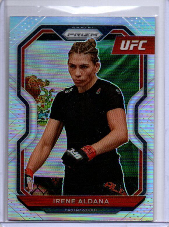 IRENE ALDANA 2021 PANINI PRIZM UFC SILVER PRIZM #14