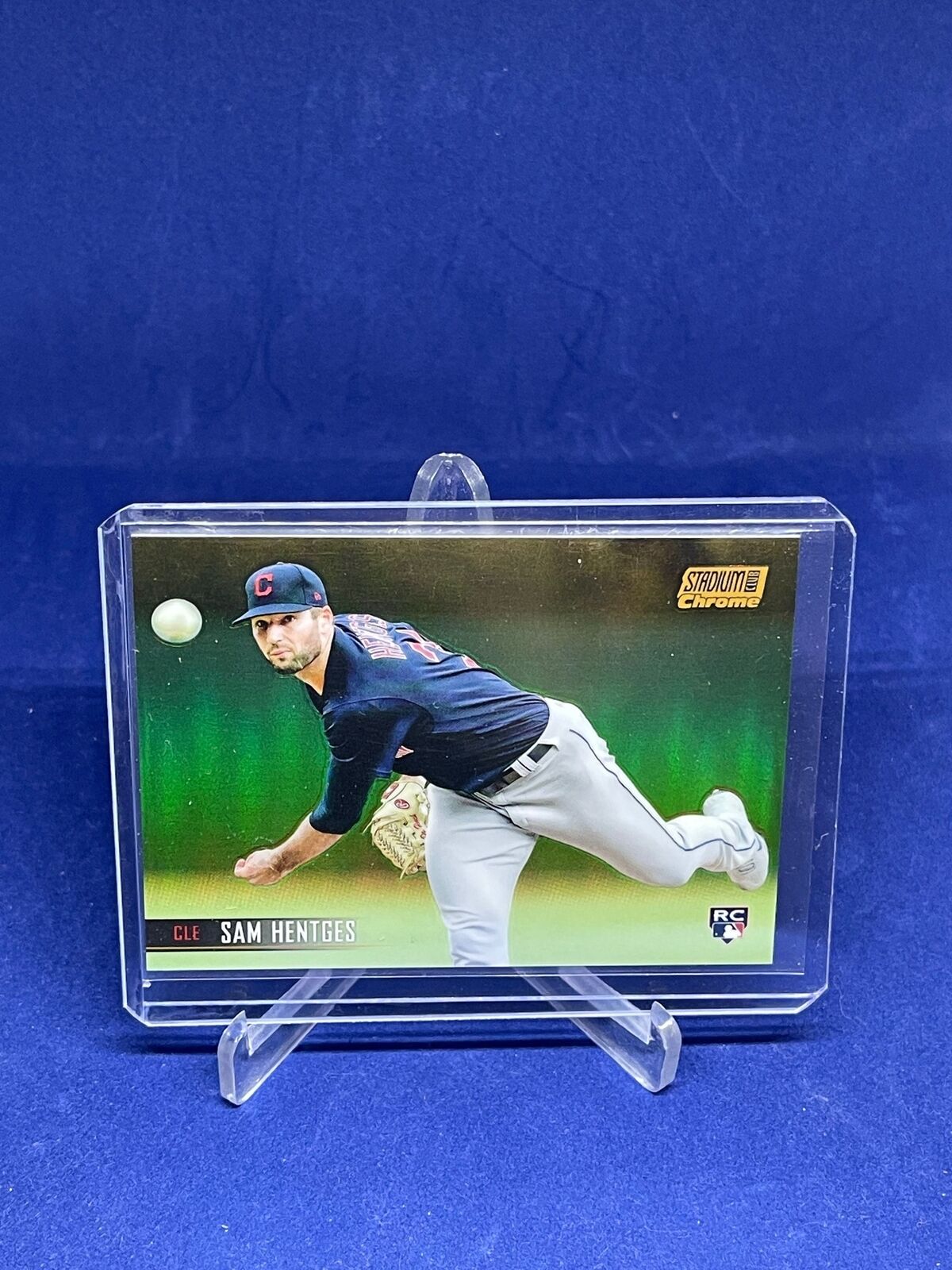 SAM HENTGES 2021 TOPPS STADIUM CLUB CHROME GOLD REFRACTOR ROOKIE RC #D 25/50