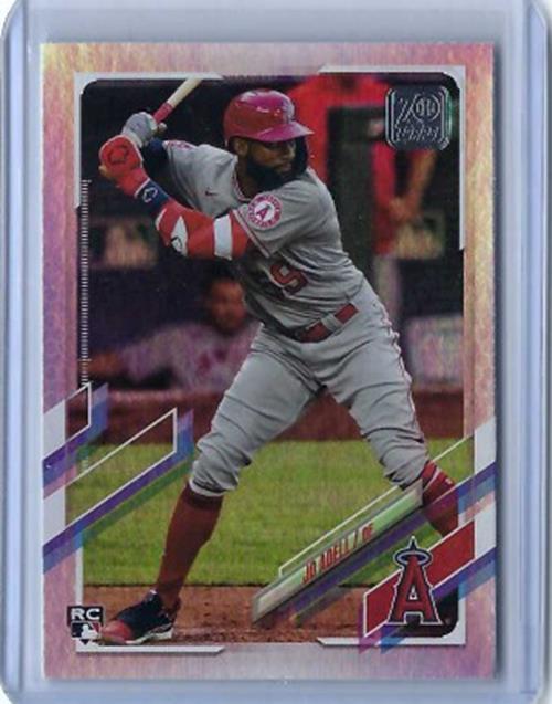 JO ADELL 2021 TOPPS SERIES 1 SILVER FOIL RC #43