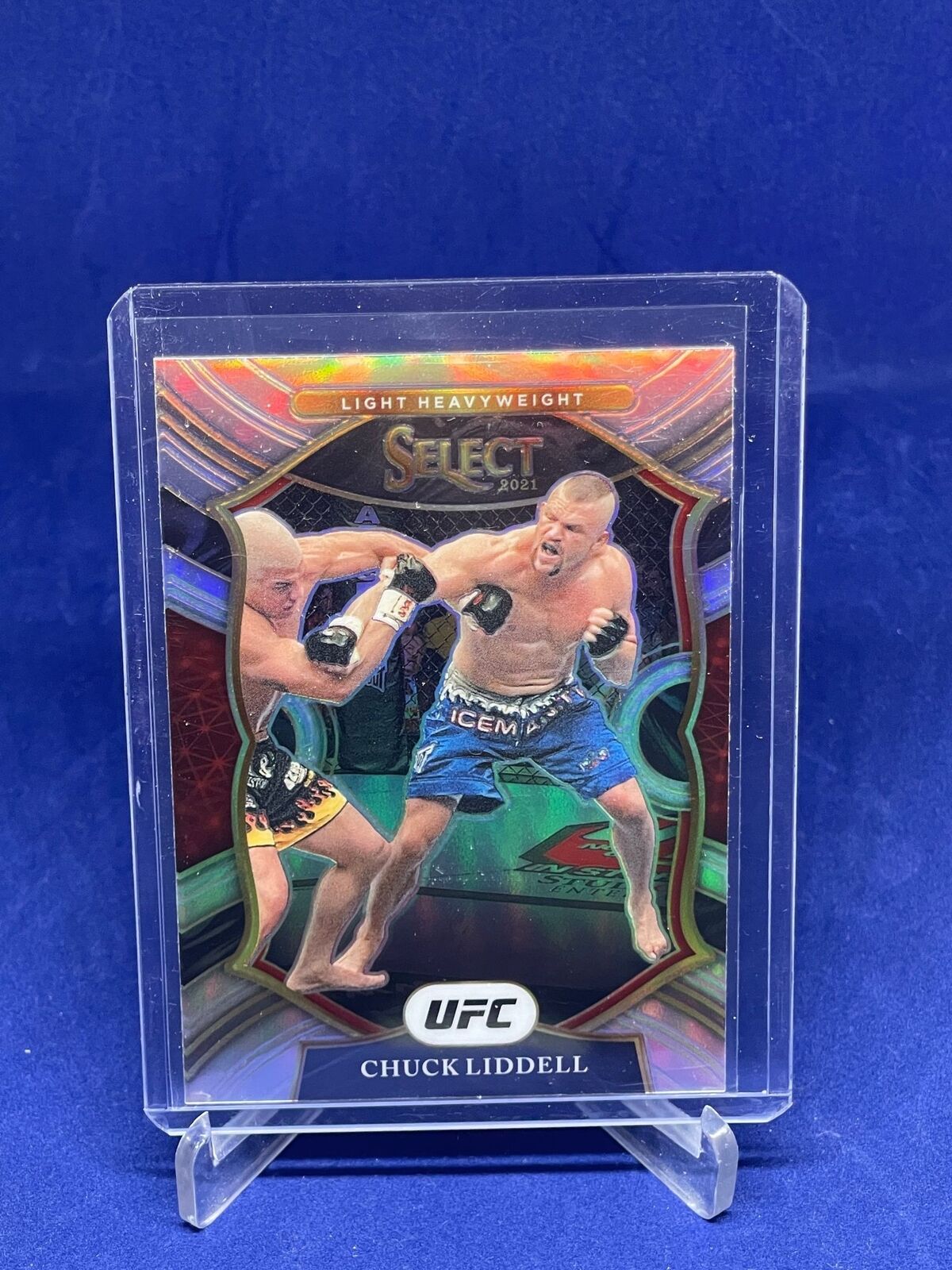 CHUCK LIDDELL 2021 PANINI SELECT UFC CONCOURSE SILVER PRIZM #88