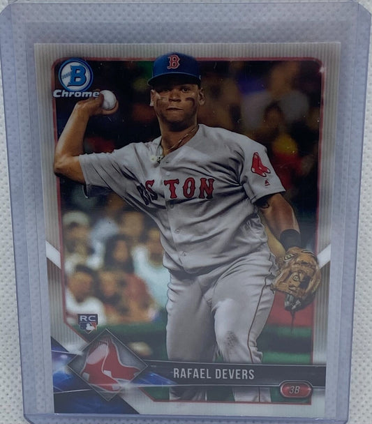 RAFAEL DEVERS 2018 TOPPS BOWMAN CHROME ROOKIE RC #8