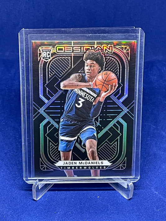 JADEN MCDANIELS 2020-21 PANINI OBSIDIAN ROOKIE RC #172