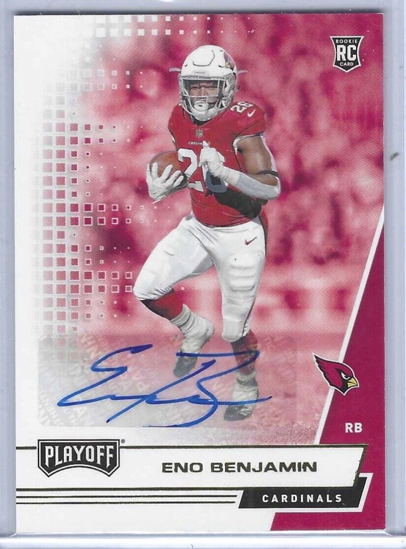 ENO BENJAMIN 2020 PANINI PLAYOFF ROOKIE AUTO RC #258