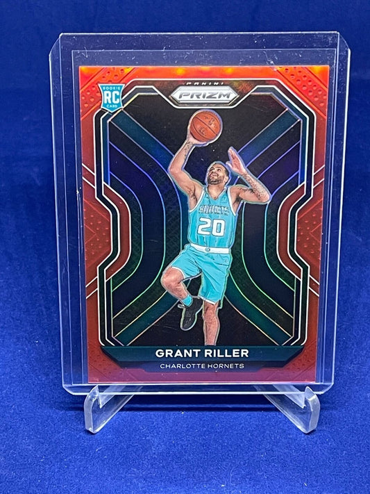 GRANT RILLER 2020-21 PANINI PRIZM RED PRIZM ROOKIE RC #D 63/299