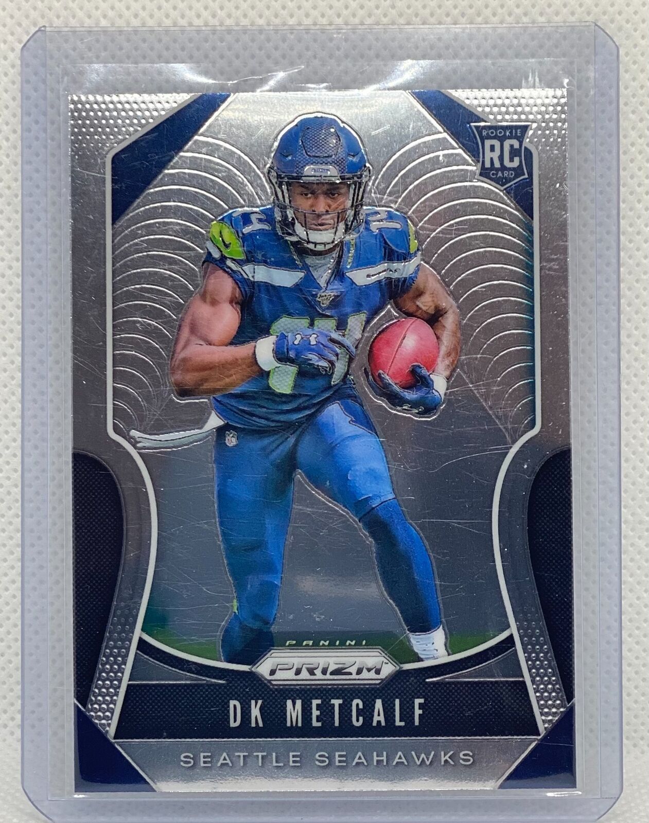 DK METCALF 2019 PANINI PRIZM TRUE ROOKIE RC #343