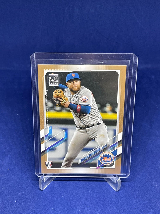 TRAVIS BLANKENHORN TOPPS 2021 UPDATE SERIES GOLD ROOKIE RC #D 97/2021