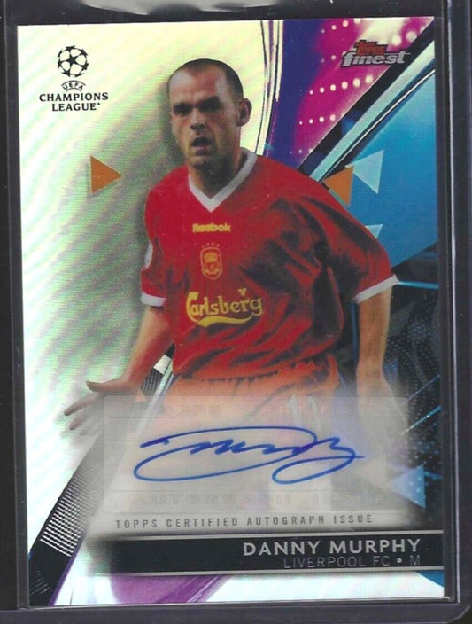 DANNY MURPHY 2021-22 TOPPS FINEST SILVER REFRACTOR AUTO #BA-DM