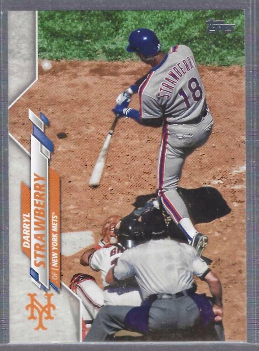DARRYL STRAWBERRY 2020 TOPPS SERIES TWO SP PHOTO VARIATION #660