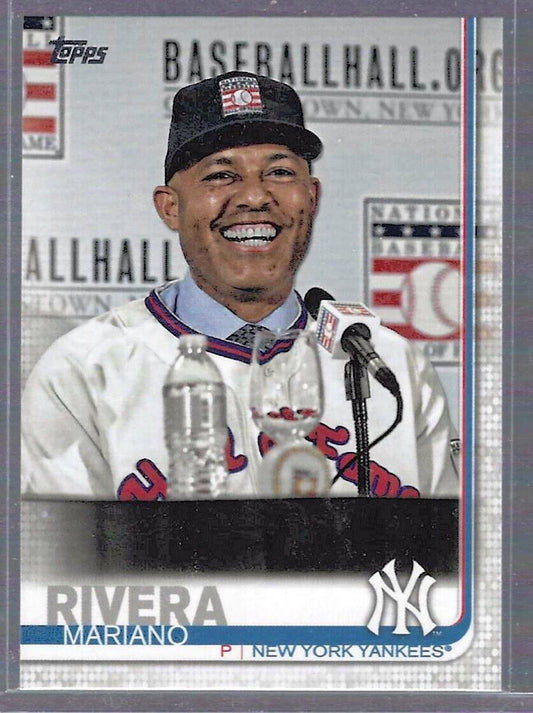 MARIANO RIVERA 2019 TOPPS SERIES TWO SP PHOTO VARIATION #505